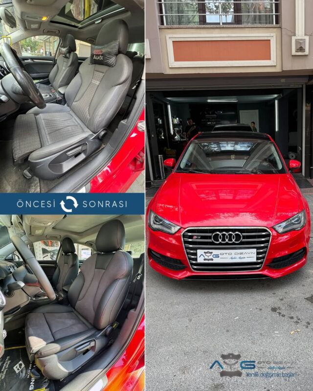 Audi A3 Öncesi-Sonrası
Araç sahibine iyi günlerde kullanmasını diliyoruz.🤗

✅Araçta yapılan işlemler:
➡️Koltuk Kaplama
➡️Kapı Döşemesi Kaplama
➡️Direksiyon Kaplama
➡️Ambiyans Aydınlatma

💰Fiyat almak için; 0534 968 60 07

Yenilik değişimle başlar!
#audia3 #aygotodizayn #otodöşeme #starlight ________________________________________________
🚘 Ayg Oto Dizayn - Profesyonel Oto Deri Döşeme
🌎www.aygotodizayn.com
☎ 0534 968 6007
🏢Ambarlı Mah. Balaban Cad.No:21/A Avcılar/İstanbul