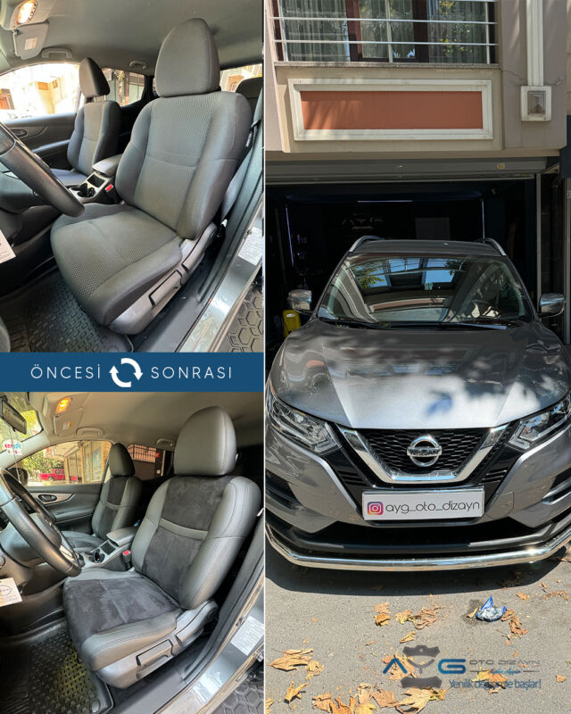Nissan Qashqai Öncesi - Sonrası
Araç sahibine iyi günlerde kullanmasını diliyoruz.🤗

✅Araçta yapılan işlemler:
➡️Koltuk Kaplama
➡️Kapı Döşemesi Kaplama

💰Fiyat almak için; 0534 968 60 07

Yenilik değişimle başlar!
#nissanqashqai #aygotodizayn #otodöşeme #starlight ________________________________________________
🚘 Ayg Oto Dizayn - Profesyonel Oto Deri Döşeme
🌎www.aygotodizayn.com
☎ 0534 968 6007
🏢Ambarlı Mah. Balaban Cad.No:21/A Avcılar/İstanbul