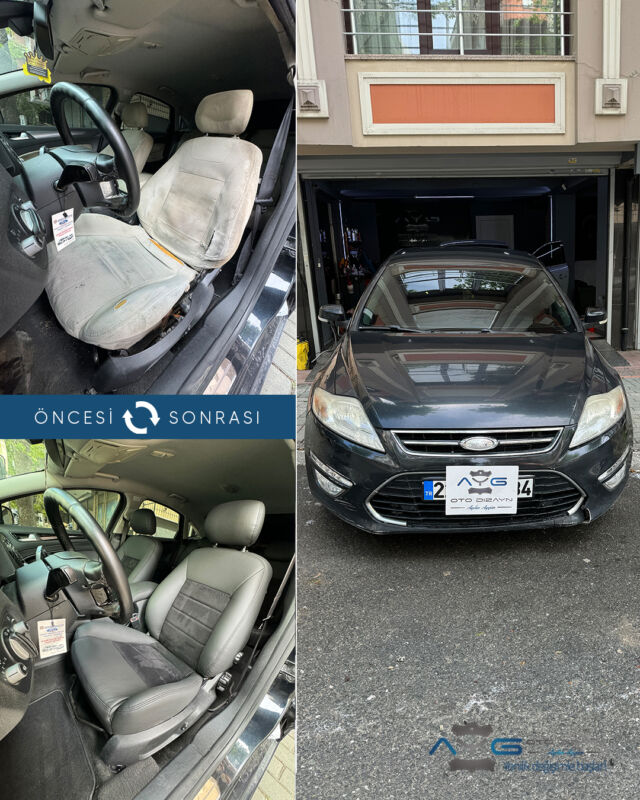 Ford Mondeo Öncesi - Sonrası
Araç sahibine iyi günlerde kullanmasını diliyoruz.🤗
✅Araçta yapılan işlemler:
➡️Koltuk Kaplama
➡️Kapı Döşemesi Kaplama
➡️Tavan Kaplama
➡️Plastik Aksam Boyama
➡️Araca özel paspas
💰Fiyat almak için; 0534 968 60 07
Yenilik değişimle başlar!
#fordmondeo  #aygotodizayn #otodöşeme #starlight ________________________________________________
🚘 Ayg Oto Dizayn - Profesyonel Oto Deri Döşeme
🌎www.aygotodizayn.com
☎ 0534 968 6007
🏢Ambarlı Mah. Balaban Cad.No:21/A Avcılar/İstanbul