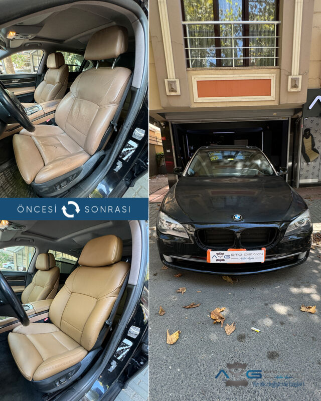 Bmw 7 Serisi Öncesi - Sonrası
Araç sahibine iyi günlerde kullanmasını diliyoruz.🤗

✅Araçta yapılan işlemler:
➡️Koltuk Kaplama
➡️Kapı Döşemesi Kaplama

💰Fiyat almak için; 0534 968 60 07

Yenilik değişimle başlar!
#bmw7series #aygotodizayn #otodöşeme #starlight ________________________________________________
🚘 Ayg Oto Dizayn - Profesyonel Oto Deri Döşeme
🌎www.aygotodizayn.com
☎ 0534 968 6007
🏢Ambarlı Mah. Balaban Cad.No:21/A Avcılar/İstanbul
