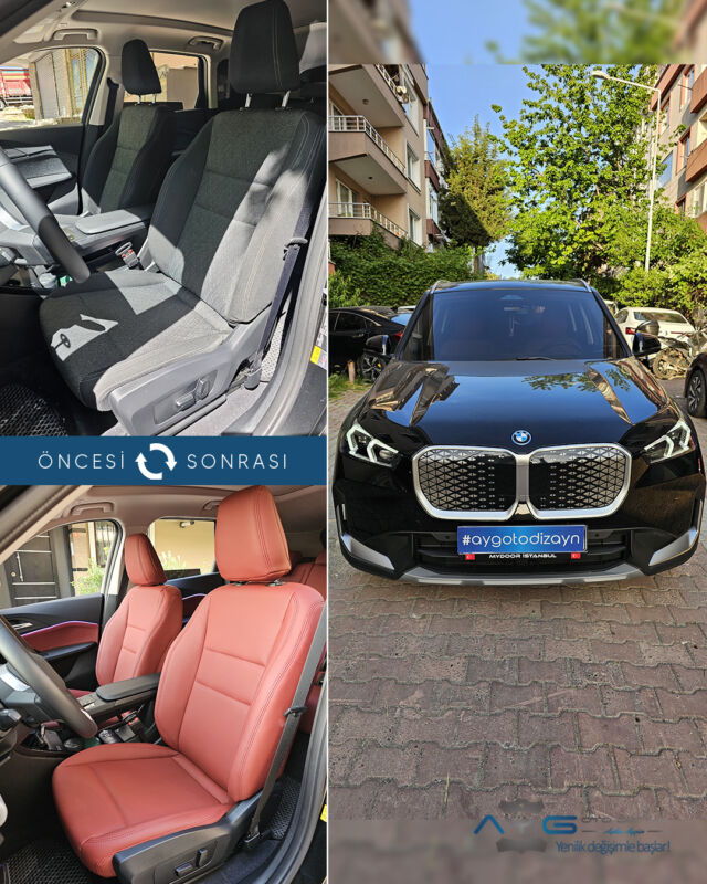 BMW iX1 Serisi Öncesi-Sonrası
Araç sahibine iyi günlerde kullanmasını diliyoruz.🤗

✅Araçta yapılan işlemler:
➡️Koltuk Kaplama
➡️Kapı Döşemesi Kaplama

💰Fiyat almak için; 0534 968 60 07

Yenilik değişimle başlar!
#bmwix1electric  #aygotodizayn #otodöşeme #starlight ________________________________________________
🚘 Ayg Oto Dizayn - Profesyonel Oto Deri Döşeme
🌎www.aygotodizayn.com
☎ 0534 968 6007
🏢Ambarlı Mah. Balaban Cad.No:21/A Avcılar/İstanbul