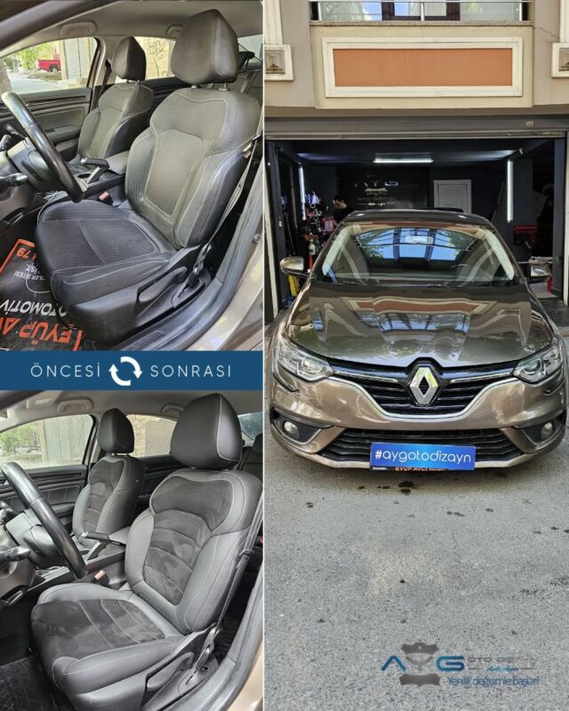 Renault Megane Öncesi-Sonrası
Araç sahibine iyi günlerde kullanmasını diliyoruz.🤗

✅Araçta yapılan işlemler:
➡️Koltuk Kaplama
➡️Kapı Döşemesi Kaplama

💰Fiyat almak için; 0534 968 60 07

Yenilik değişimle başlar!
#renaultmegane #aygotodizayn #otodöşeme #starlight ________________________________________________
🚘 Ayg Oto Dizayn - Profesyonel Oto Deri Döşeme
🌎www.aygotodizayn.com
☎ 0534 968 6007
🏢Ambarlı Mah. Balaban Cad.No:21/A Avcılar/İstanbul