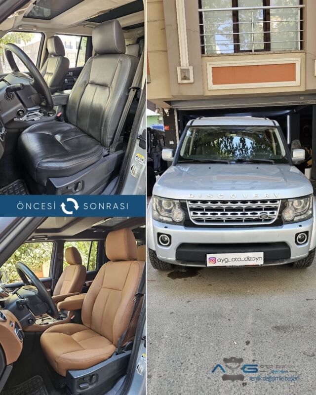Range Rover Discovery Öncesi - Sonrası
Araç sahibine iyi günlerde kullanmasını diliyoruz.🤗
✅Araçta yapılan işlemler:
➡️Koltuk Döşeme
➡️Kapı Döşemesi Kaplama
➡️Siyah Tavan Kaplama
➡️Plastik Aksam Boyama
💰Fiyat almak için; 0534 968 60 07
Yenilik değişimle başlar!
#rangerover #aygotodizayn #otodöşeme #starlight _______________________________________________
🚘 Ayg Oto Dizayn - Profesyonel Oto Deri Döşeme
🌎www.aygotodizayn.com
☎ 0534 968 6007
🏢Ambarlı Mah. Balaban Cad.No:21/A Avcılar/İstanbul