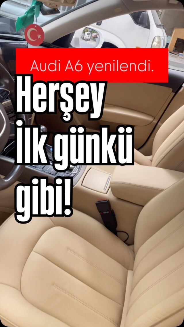 ✨ Audi A6 İlk günkü gibi! Yeniden Doğdu!

Sıfır gibi bir iç mekân deneyimi için, Audi A6’nın koltuklarını %100 gerçek deri ile özenle yeniledik. 👌
Her detayında kalite, her dokunuşta konfor… 🖤

🚗 Araç içi kişiselleştirme ve lüks döşeme çözümleri için bizimle iletişime geçin!

📍 İstanbul / Avcılar
📞 0534 968 60 07
📩 DM’den ulaşabilirsiniz