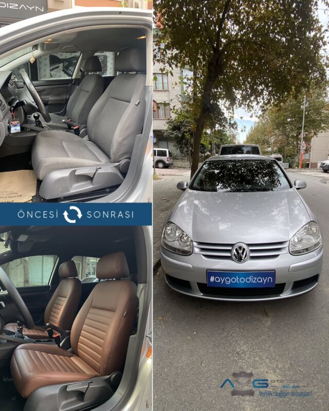 Volkswagen Golf Öncesi - Sonrası
Araç sahibine iyi günlerde kullanmasını diliyoruz.🤗

✅Araçta yapılan işlemler:
➡️Koltuk Döşeme 
➡️Kapı Döşemesi Kaplama
➡️Direksiyon Kaplama
➡️Tavan Siyaha Dönüşüm

💰Fiyat almak için; 0534 968 60 07
Yenilik değişimle başlar!
_______________________________________________
🚘 Ayg Oto Dizayn - Profesyonel Oto Deri Döşeme
🌎www.aygotodizayn.com
☎ 0534 968 6007
🏢Ambarlı Mah. Balaban Cad.No:21/A Avcılar/İstanbul