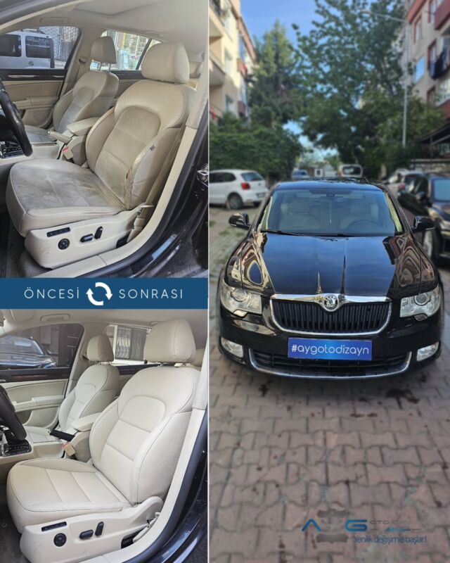 Skoda Superb Öncesi - Sonrası
Araç sahibine iyi günlerde kullanmasını diliyoruz.🤗

✅Araçta yapılan işlemler:
➡️Koltuk Döşeme 
➡️Kapı Döşemesi Kaplama
➡️Direksiyon Kaplama

💰Fiyat almak için; 0534 968 60 07
Yenilik değişimle başlar!
_______________________________________________
🚘 Ayg Oto Dizayn - Profesyonel Oto Deri Döşeme
🌎www.aygotodizayn.com
☎ 0534 968 6007
🏢Ambarlı Mah. Balaban Cad.No:21/A Avcılar/İstanbul