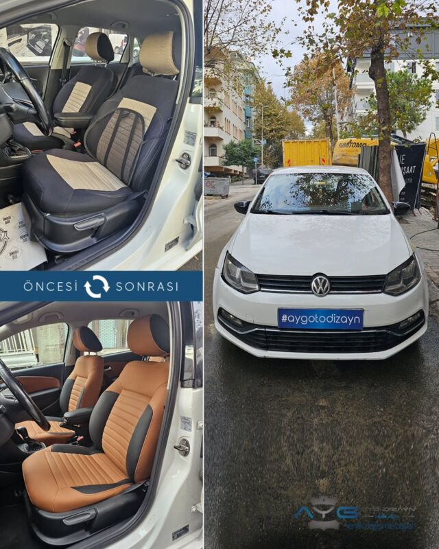 Volkswagen Polo Öncesi - Sonrası
Araç sahibine iyi günlerde kullanmasını diliyoruz.🤗

✅Araçta yapılan işlemler:
➡️Koltuk Döşeme 
➡️Kapı Döşemesi Kaplama

💰Fiyat almak için; 0534 968 60 07
Yenilik değişimle başlar!
_______________________________________________
🚘 Ayg Oto Dizayn - Profesyonel Oto Deri Döşeme
🌎www.aygotodizayn.com
☎ 0534 968 6007
🏢Ambarlı Mah. Balaban Cad.No:21/A Avcılar/İstanbul