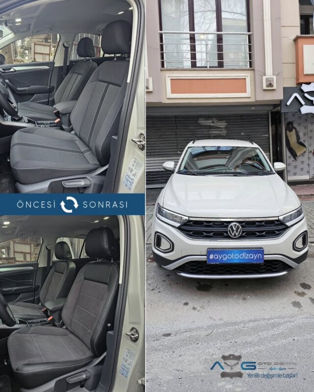 Volkswagen T-Roc Öncesi - Sonrası
Araç sahibine iyi günlerde kullanmasını diliyoruz.🤗

✅Araçta yapılan işlemler:
➡️Koltuk Döşeme 
➡️Kapı Döşemesi Kaplama

💰Fiyat almak için; 0534 968 60 07
Yenilik değişimle başlar!
_______________________________________________
🚘 Ayg Oto Dizayn - Profesyonel Oto Deri Döşeme
🌎www.aygotodizayn.com
☎ 0534 968 6007
🏢Ambarlı Mah. Balaban Cad.No:21/A Avcılar/İstanbul