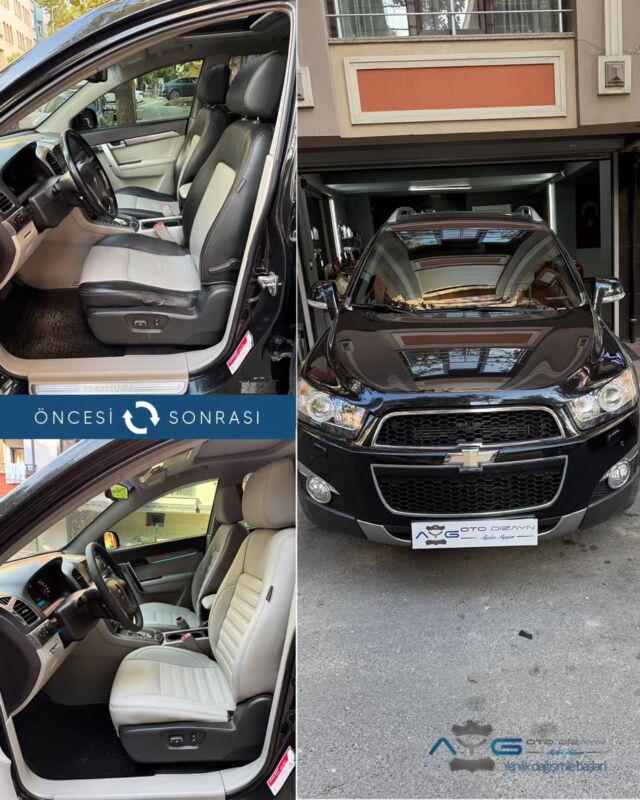 Chevrolet Captiva Öncesi-Sonrası
Araç sahibine iyi günlerde kullanmasını diliyoruz.🤗

✅Araçta yapılan işlemler:
➡️Koltuk Kaplama
➡️Kapı Döşemesi Kaplama
➡️Tavan Kaplama
➡️Plastik Aksam Boyama
➡️Direksiyon Kaplama
➡️Ambiyans Aydınlatma
➡️Emniyet Kemeri

💰Fiyat almak için; 0534 968 60 07

Yenilik değişimle başlar!
#chevroletcaptiva #aygotodizayn #otodöşeme #starlight ________________________________________________
🚘 Ayg Oto Dizayn - Profesyonel Oto Deri Döşeme
🌎www.aygotodizayn.com
☎ 0534 968 6007
🏢Ambarlı Mah. Balaban Cad.No:21/A Avcılar/İstanbul