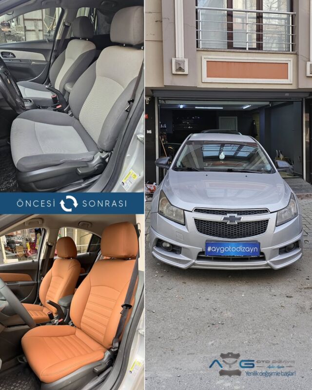Chevrolet Cruze Öncesi - Sonrası
Araç sahibine iyi günlerde kullanmasını diliyoruz.🤗

✅Araçta yapılan işlemler:
➡️Koltuk Döşeme 
➡️Kapı Döşemesi Kaplama
➡️Torpido Kaplama
➡️Direksiyon Kaplama
➡️Trim - Piano Black Kaplama

💰Fiyat almak için; 0534 968 60 07
Yenilik değişimle başlar!
_______________________________________________
🚘 Ayg Oto Dizayn - Profesyonel Oto Deri Döşeme
🌎www.aygotodizayn.com
☎ 0534 968 6007
🏢Ambarlı Mah. Balaban Cad.No:21/A Avcılar/İstanbul