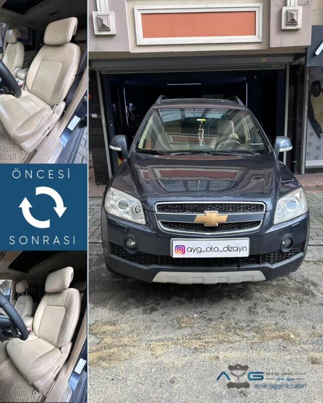 Chevrolet Captiva Öncesi - Sonrası
Araç sahibine iyi günlerde kullanmasını diliyoruz.🤗

✅Araçta yapılan işlemler:
➡️Koltuk Kaplama
➡️Kapı Döşemesi Kaplama
➡️Direksiyon Kaplama
➡️Plastik Aksam Boyama

💰Fiyat almak için; 0534 968 60 07

Yenilik değişimle başlar!
#chevroletcaptiva #aygotodizayn #otodöşeme #starlight ________________________________________________
🚘 Ayg Oto Dizayn - Profesyonel Oto Deri Döşeme
🌎www.aygotodizayn.com
☎ 0534 968 6007
🏢Ambarlı Mah. Balaban Cad.No:21/A Avcılar/İstanbul