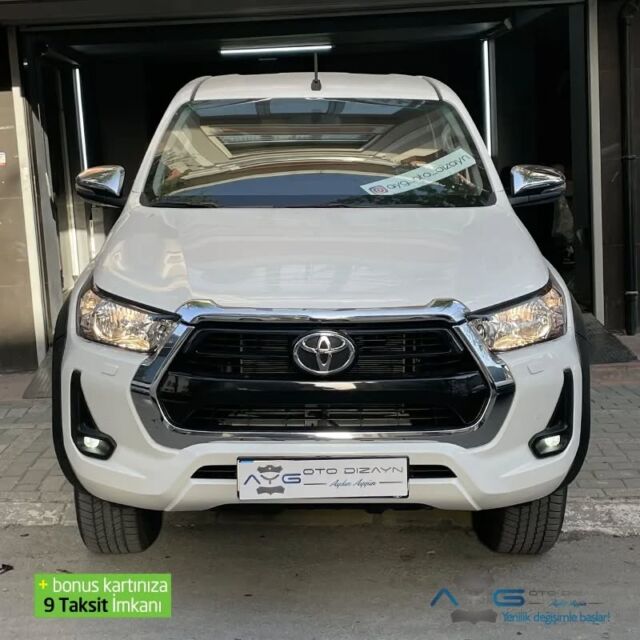Toyota Hilux Öncesi-Sonrası
Araç sahibine iyi günlerde kullanmasını diliyoruz.🤗

✅Araçta yapılan işlemler:
➡️Koltuk Kaplama
➡️Kapı Döşemesi Kaplama
➡️Kolçak Kaplama

💰Fiyat almak için; 0534 968 60 07

Yenilik değişimle başlar!
 #toyotahilux #aygotodizayn #otodöşeme ________________________________________________
🚘 Ayg Oto Dizayn - Profesyonel Oto Deri Döşeme
🌎www.aygotodizayn.com
☎ 0534 968 6007
🏢Ambarlı Mah. Balaban Cad.No:21/A Avcılar/İstanbul