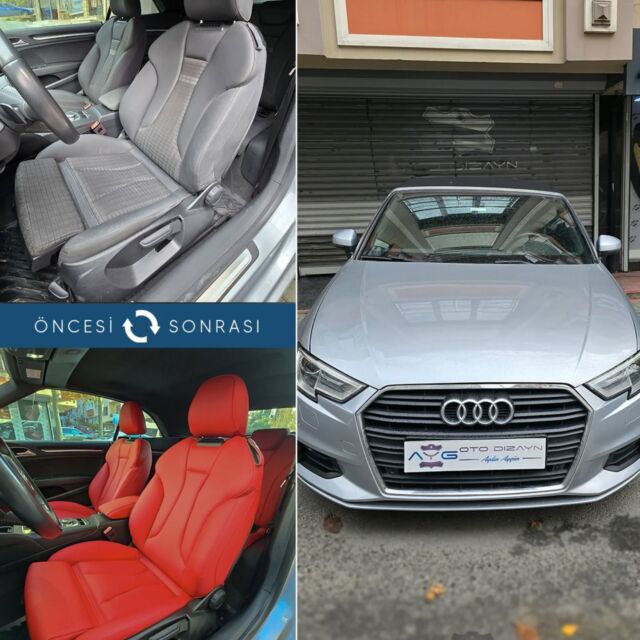 Audi A3 Öncesi-Sonrası
Araç sahibine iyi günlerde kullanmasını diliyoruz.🤗

✅Araçta yapılan işlemler:
➡️Koltuk Kaplama

💰Fiyat almak için; 0534 968 60 07

Yenilik değişimle başlar!
#audia3 #aygotodizayn #otodöşeme #starlight ________________________________________________
🚘 Ayg Oto Dizayn - Profesyonel Oto Deri Döşeme
🌎www.aygotodizayn.com
☎ 0534 968 6007
🏢Ambarlı Mah. Balaban Cad.No:21/A Avcılar/İstanbul