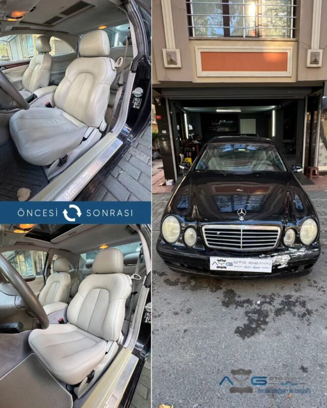 Mercedes Coupe  Öncesi-Sonrası 
Araç sahibine iyi günlerde kullanmasını diliyoruz.🤗

✅Araçta yapılan işlemler:
➡️Koltuk Kaplama
➡️Kapı Döşemesi Kaplama
➡️Tavan Kaplama
➡️Taban Halısı 
➡️Plastik Aksam Boyama
➡️Araca özel paspas

💰Fiyat almak için; 0534 968 60 07

Yenilik değişimle başlar!
#mercedescoupe #aygotodizayn #otodöşeme #starlight ________________________________________________
🚘 Ayg Oto Dizayn - Profesyonel Oto Deri Döşeme
🌎www.aygotodizayn.com
☎ 0534 968 6007
🏢Ambarlı Mah. Balaban Cad.No:21/A Avcılar/İstanbul