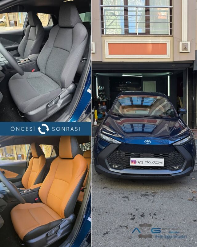 Toyota Chr Öncesi-Sonrası
Araç sahibine iyi günlerde kullanmasını diliyoruz.🤗

✅Araçta yapılan işlemler:
➡️Koltuk Kaplama
➡️Kapı Döşemesi Kaplama

💰Fiyat almak için; 0534 968 60 07

Yenilik değişimle başlar!
#toyotachr #aygotodizayn #otodöşeme #starlight ________________________________________________
🚘 Ayg Oto Dizayn - Profesyonel Oto Deri Döşeme
🌎www.aygotodizayn.com
☎ 0534 968 6007
🏢Ambarlı Mah. Balaban Cad.No:21/A Avcılar/İstanbul