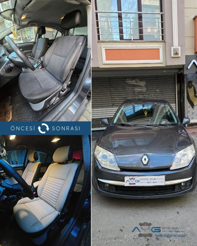Renault Laguna Öncesi-Sonrası
Araç sahibine iyi günlerde kullanmasını diliyoruz.🤗

✅Araçta yapılan işlemler:
➡️Koltuk Kaplama
➡️Kapı Döşemesi Kaplama
➡️Direksiyon Kaplama

💰Fiyat almak için; 0534 968 60 07

Yenilik değişimle başlar!
#renaultlaguna #aygotodizayn #otodöşeme #starlight ________________________________________________
🚘 Ayg Oto Dizayn - Profesyonel Oto Deri Döşeme
🌎www.aygotodizayn.com
☎ 0534 968 6007
🏢Ambarlı Mah. Balaban Cad.No:21/A Avcılar/İstanbul