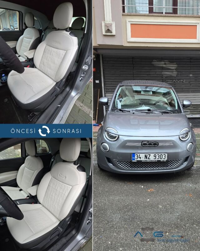 Fiat 500 Öncesi-Sonrası
Araç sahibine iyi günlerde kullanmasını diliyoruz.🤗

✅Araçta yapılan işlemler:
➡️Koltuk Kaplama
➡️Kapı Döşemesi Kaplama

💰Fiyat almak için; 0534 968 60 07

Yenilik değişimle başlar!
#fiat500 #aygotodizayn #otodöşeme #starlight ________________________________________________
🚘 Ayg Oto Dizayn - Profesyonel Oto Deri Döşeme
🌎www.aygotodizayn.com
☎ 0534 968 6007
🏢Ambarlı Mah. Balaban Cad.No:21/A Avcılar/İstanbul