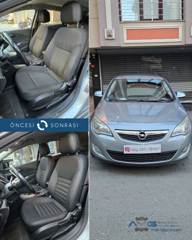 Opel Astra Öncesi-Sonrası
Araç sahibine iyi günlerde kullanmasını diliyoruz.🤗

✅Araçta yapılan işlemler:
➡️Koltuk Kaplama
➡️Kapı Döşemesi Kaplama
➡️Tavan Kaplama

💰Fiyat almak için; 0534 968 60 07

Yenilik değişimle başlar!
#opelastra #aygotodizayn #otodöşeme #starlight ________________________________________________
🚘 Ayg Oto Dizayn - Profesyonel Oto Deri Döşeme
🌎www.aygotodizayn.com
☎ 0534 968 6007
🏢Ambarlı Mah. Balaban Cad.No:21/A Avcılar/İstanbul