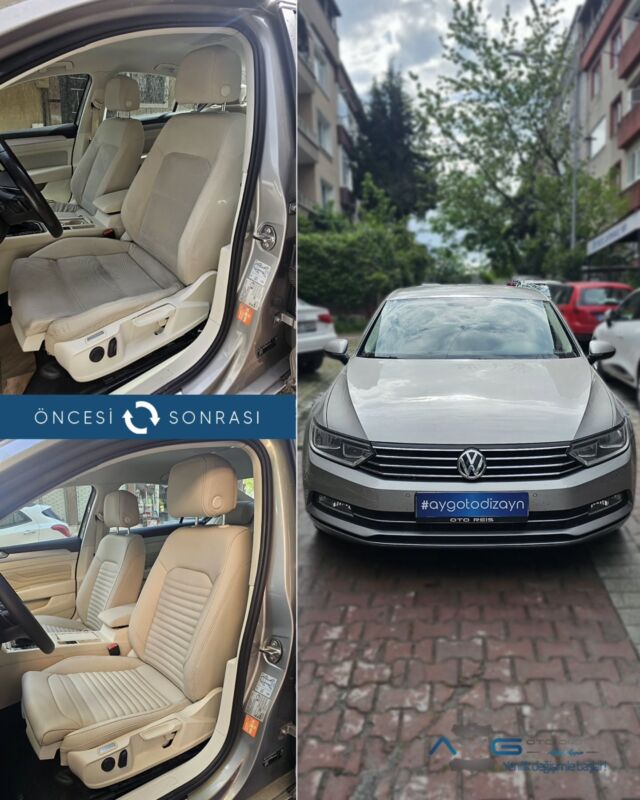 Volkswagen Passat Öncesi - Sonrası
Araç sahibine iyi günlerde kullanmasını diliyoruz.🤗

✅Araçta yapılan işlemler:
➡️Koltuk Döşeme
➡️Kapı Döşemesi Kaplama
➡️Direksiyon Kaplama

💰Fiyat almak için; 0534 968 60 07
Yenilik değişimle başlar!
_______________________________________________
🚘 Ayg Oto Dizayn - Profesyonel Oto Deri Döşeme
🌎www.aygotodizayn.com
☎ 0534 968 6007
🏢Ambarlı Mah. Balaban Cad.No:21/A Avcılar/İstanbul