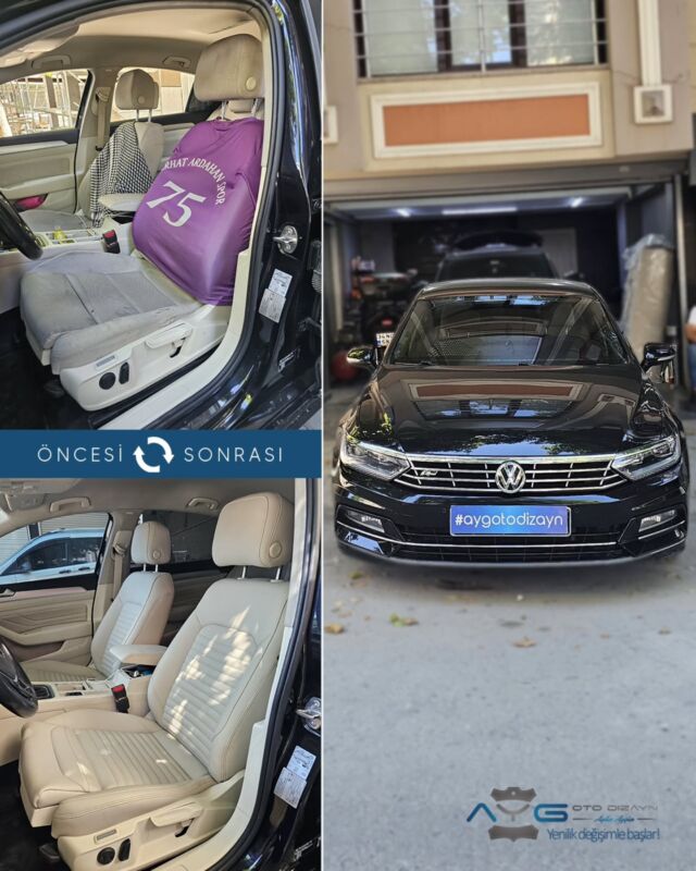 Volkswagen Passat Öncesi - Sonrası
Araç sahibine iyi günlerde kullanmasını diliyoruz.🤗

✅Araçta yapılan işlemler:
➡️Koltuk Döşeme
➡️Kapı Döşemesi Kaplama
➡️Emniyet Kemeri Kaplama

💰Fiyat almak için; 0534 968 60 07
Yenilik değişimle başlar!
_______________________________________________
🚘 Ayg Oto Dizayn - Profesyonel Oto Deri Döşeme
🌎www.aygotodizayn.com
☎ 0534 968 6007
🏢Ambarlı Mah. Balaban Cad.No:21/A Avcılar/İstanbul