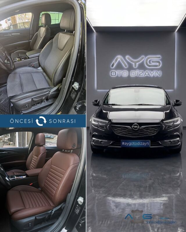 Opel İnsignia Öncesi - Sonrası
Araç sahibine iyi günlerde kullanmasını diliyoruz.🤗

✅Araçta yapılan işlemler:
➡️Koltuk Döşeme
➡️Kapı Döşemesi Kaplama
➡️Araca Özel Eva Paspas
➡️Araca Özel Bodykit 

💰Fiyat almak için; 0534 968 60 07
Yenilik değişimle başlar!
_______________________________________________
🚘 Ayg Oto Dizayn - Profesyonel Oto Deri Döşeme
🌎www.aygotodizayn.com
☎ 0534 968 6007
🏢Ambarlı Mah. Balaban Cad.No:21/A Avcılar/İstanbul