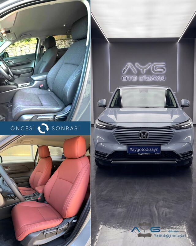 0 km Honda HRV 
Araç sahibine iyi günlerde kullanmasını diliyoruz.🤗

✅Araçta yapılan işlemler:
➡️Koltuk Döşeme

💰Fiyat almak için; 0534 968 60 07
Yenilik değişimle başlar!
_______________________________________________
🚘 Ayg Oto Dizayn - Profesyonel Oto Deri Döşeme
🌎www.aygotodizayn.com
☎ 0534 968 6007
🏢Ambarlı Mah. Balaban Cad.No:21/A Avcılar/İstanbul