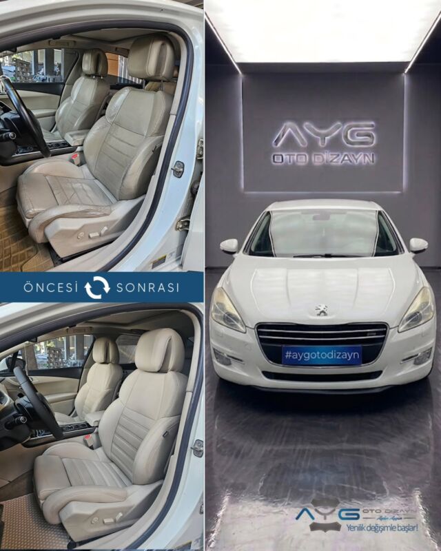 Peugeot 508 Öncesi - Sonrası
Araç sahibine iyi günlerde kullanmasını diliyoruz.🤗

✅Araçta yapılan işlemler:
➡️Koltuk Döşeme
➡️Kapı Döşemesi Kaplama
➡️Taban Halısı Temizliği
➡️Direksiyon Kaplama
➡️Emniyet Kemeri Değişimi
➡️Araca Özel Eva Paspas

💰Fiyat almak için; 0534 968 60 07
Yenilik değişimle başlar!
_______________________________________________
🚘 Ayg Oto Dizayn - Profesyonel Oto Deri Döşeme
🌎www.aygotodizayn.com
☎ 0534 968 6007
🏢Ambarlı Mah. Balaban Cad.No:21/A Avcılar/İstanbul