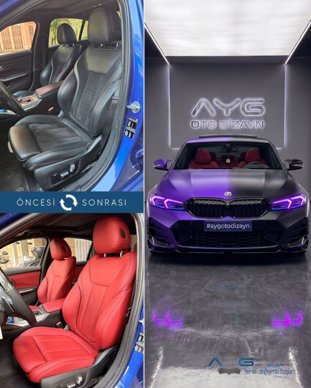 Bmw G20 Öncesi - Sonrası
Araç sahibine iyi günlerde kullanmasını diliyoruz.🤗

✅Araçta yapılan işlemler:
➡️Koltuk Döşeme
➡️Kapı Döşemesi Kaplama

💰Fiyat almak için; 0534 968 60 07
Yenilik değişimle başlar!
_______________________________________________
🚘 Ayg Oto Dizayn - Profesyonel Oto Deri Döşeme
🌎www.aygotodizayn.com
☎ 0534 968 6007
🏢Ambarlı Mah. Balaban Cad.No:21/A Avcılar/İstanbul